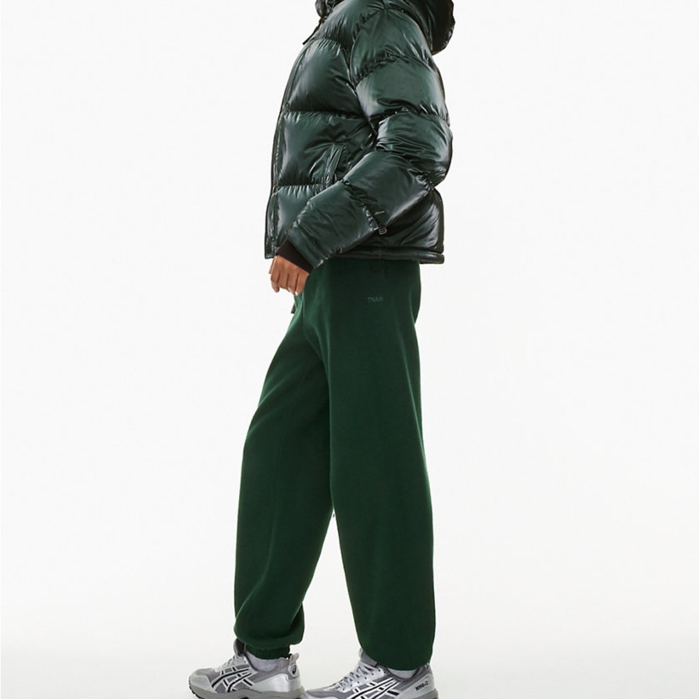 High shine green Super Puff Aritzia puffer 2XS - Picture 3 of 11